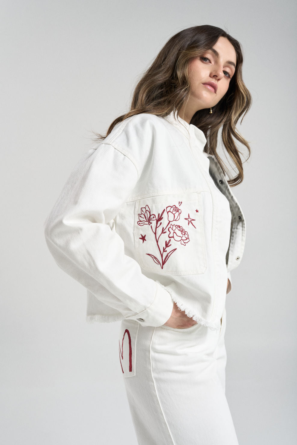 Chaqueta With love - Blanco
