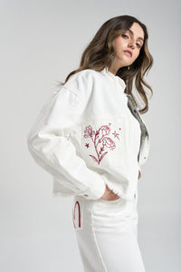 Chaqueta With love - Blanco