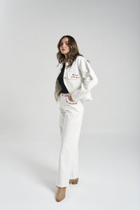 Chaqueta With love - Blanco