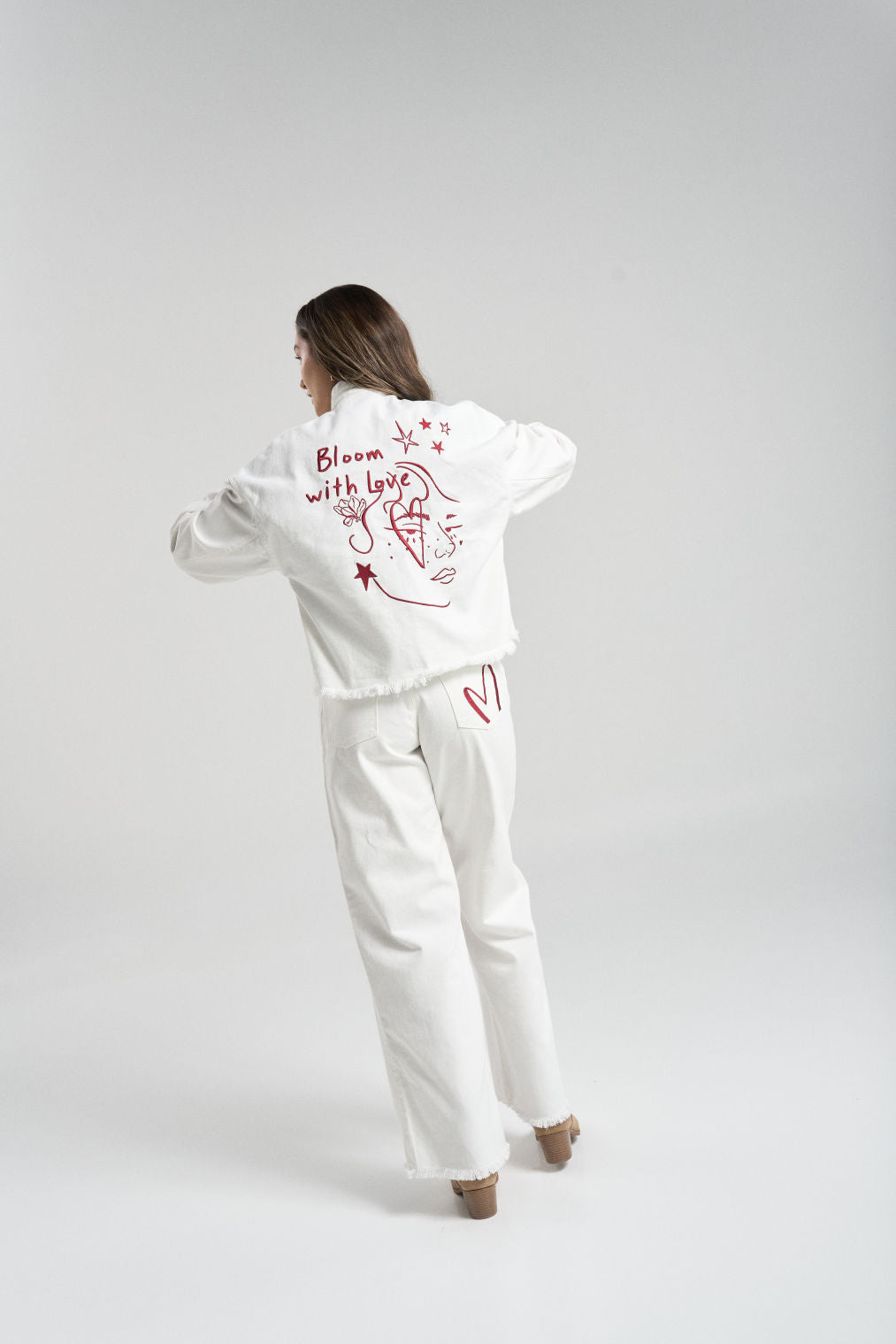 Chaqueta With love - Blanco