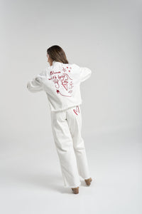 Pantalón Can´t stop me - Blanco