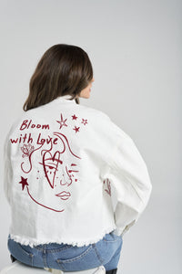 Chaqueta With love - Blanco