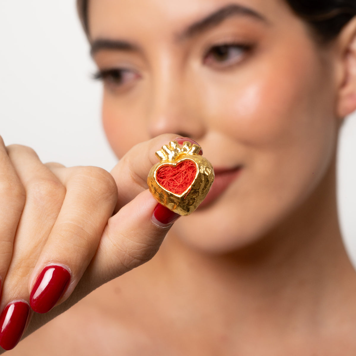 Aretes Corazón Anatómico