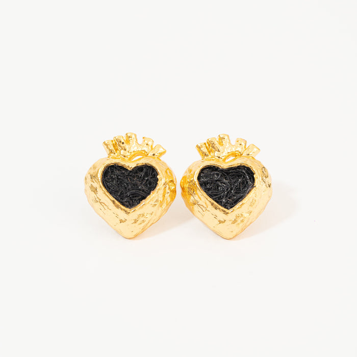Aretes Corazón Anatómico