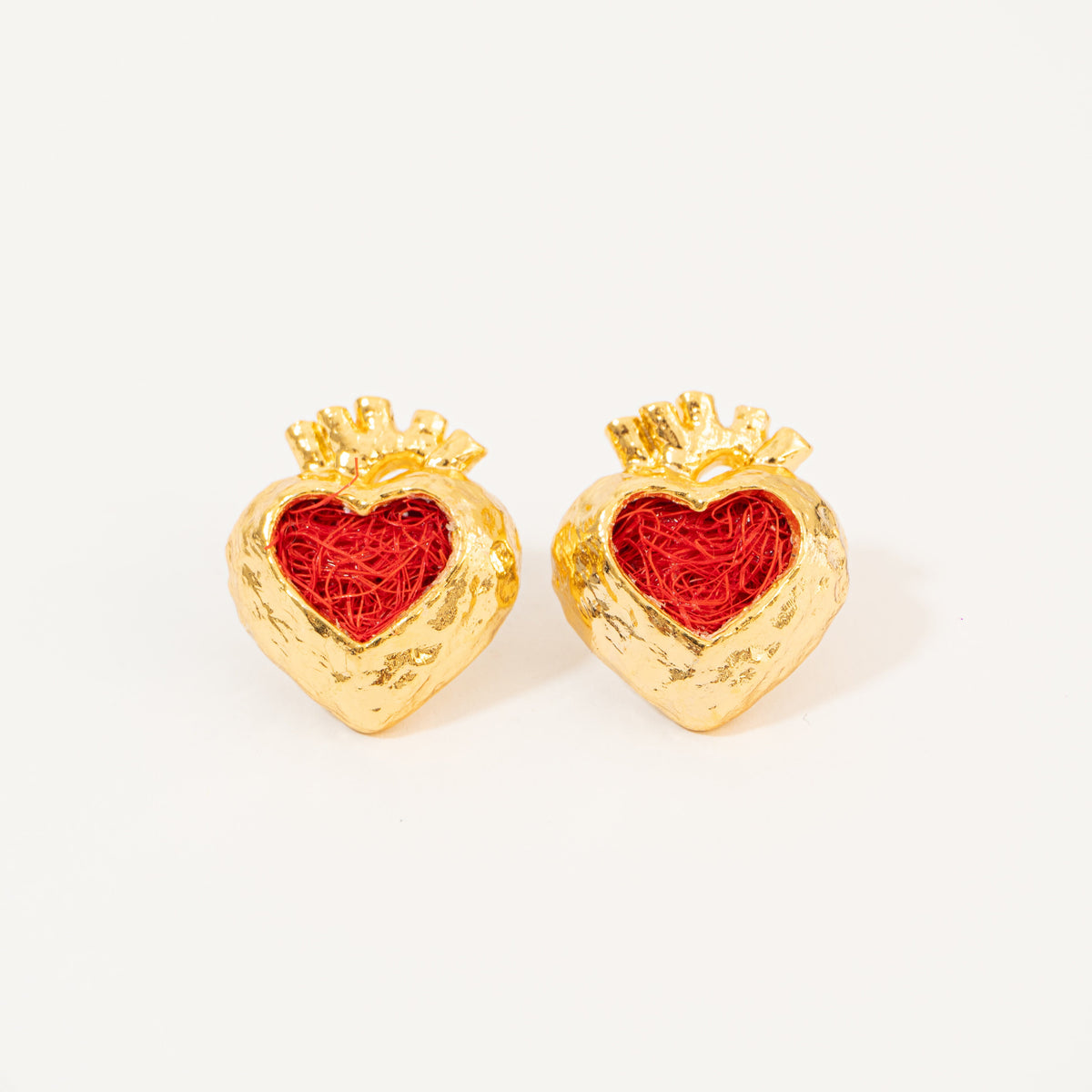 Aretes Corazón Anatómico