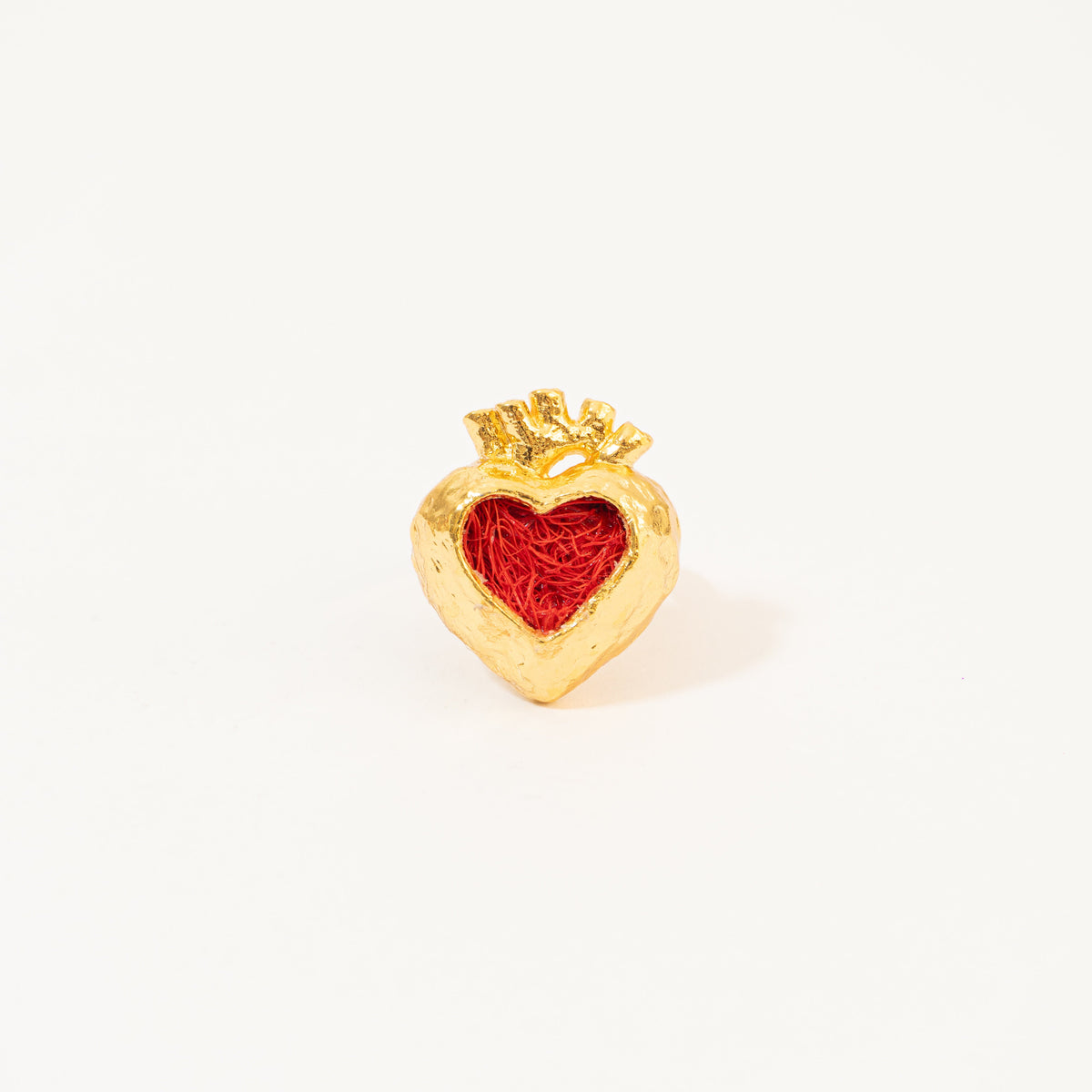 Anillo Corazón Anatómico
