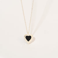 Cadena Corazón De Relieve