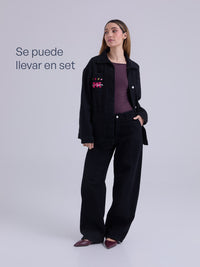 Chaqueta From the heart - Negro