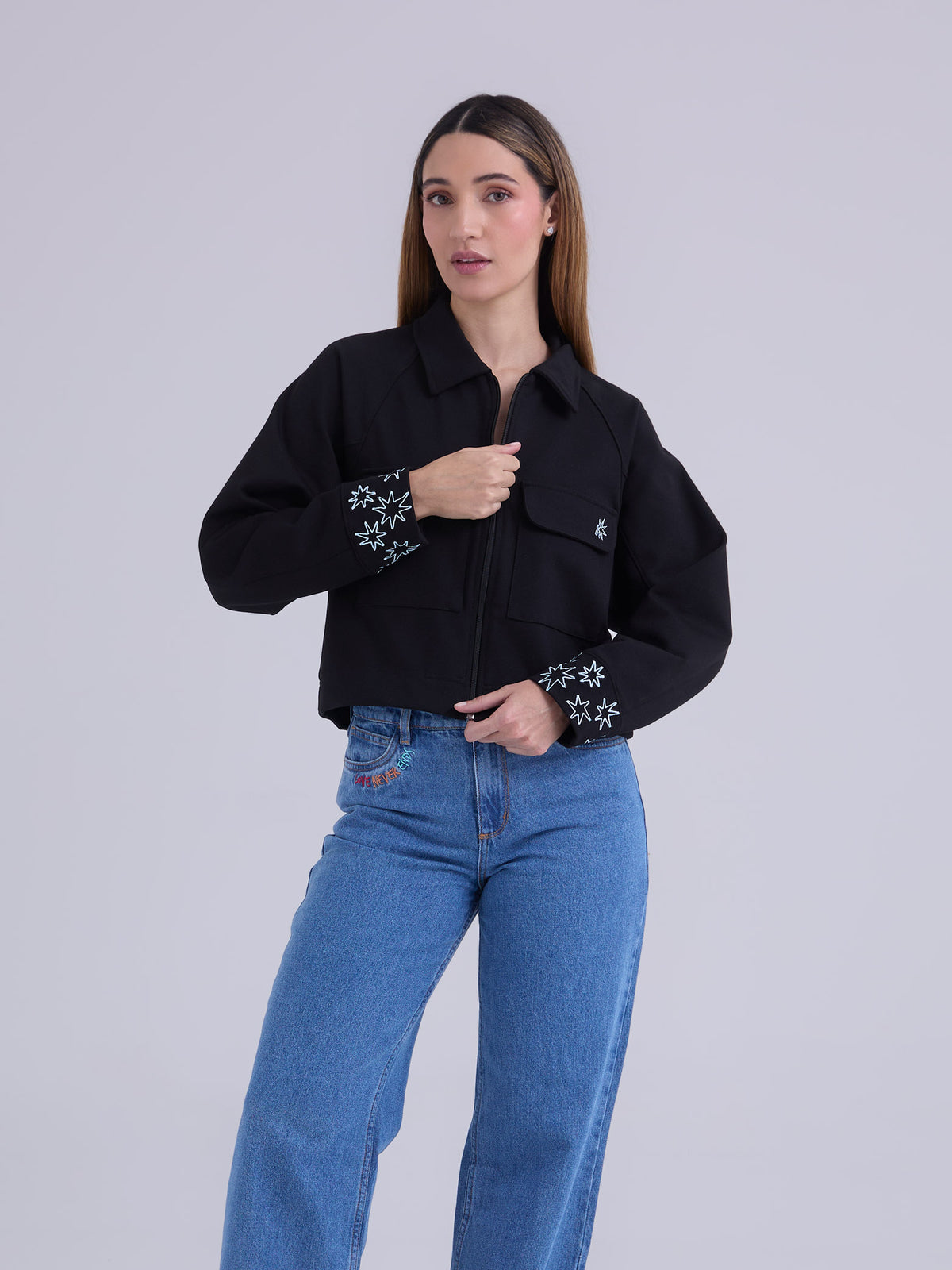 Chaqueta Yet to come - Negro