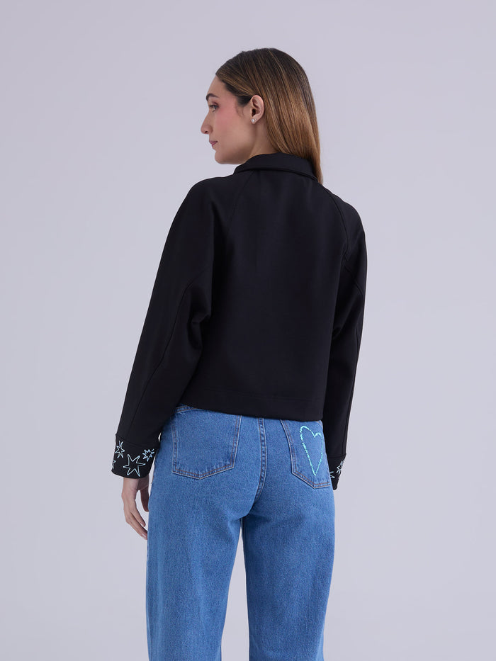 Chaqueta Yet to come - Negro