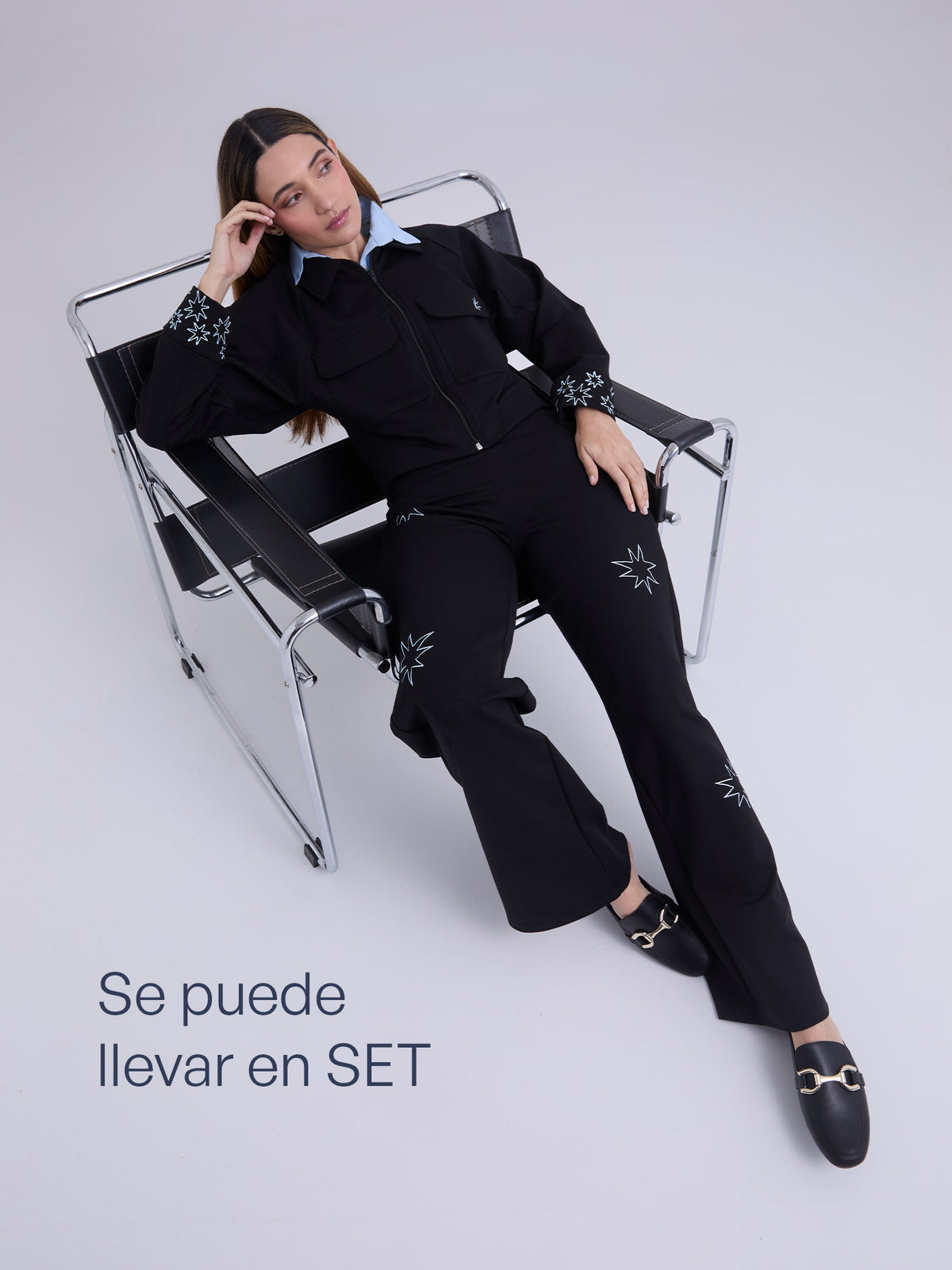 Chaqueta Yet to come - Negro